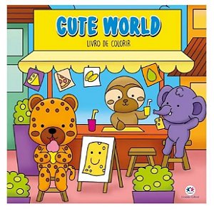 Cute World - Livro de Colorir Comfy&Cozy
