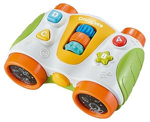 Binóculos Baby Musical Verde