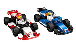 Lego City Carros de Corrida F1 da Williams Racinhg e Haas F1