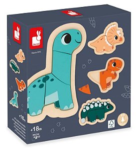 Encaixa-Formas Baby Dinos 5 Peças