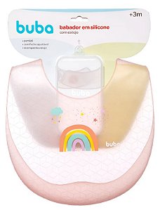 Babador em Silicone com Estojo Magic Unicórnio