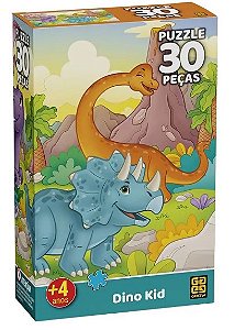 Quebra-cabeça 30 Peças Dino Kid