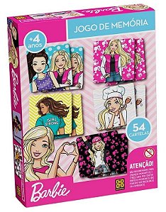 Jogo Memória Barbie