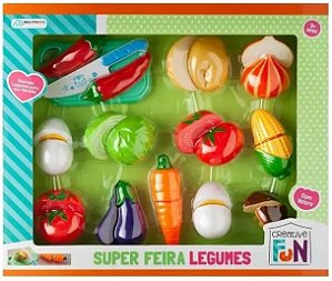 Creative Fun Super Feira Legumes