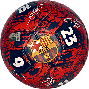 Bola de Futebol PVC/PU Número 5 Assinaturas New Barcelona