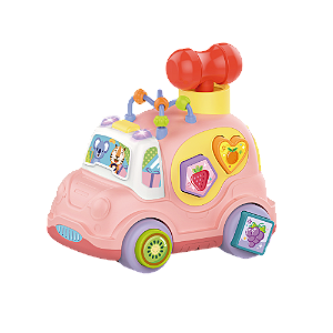 BabyCar Musical Rosa