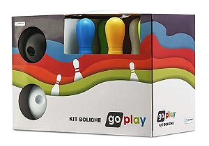 Go Play Kit Boliche com 6 Pinos