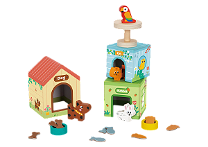 Empilhando Lar para Bichinhos