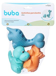 Bichinhos para Banho Laváveis - Dino