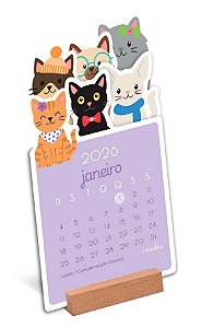 Calendario 2026 Gatinho