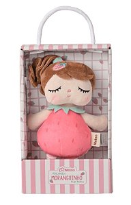 Boneca com Caixa Metoo Mini Angela Frutas Moranguinho 20cm