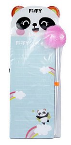 Kit Bloco de Anotações Panda - FF7039