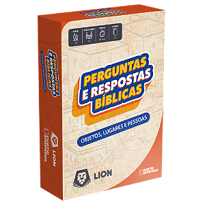 Perguntas e Respostas Biblicas - Jogo de Cartas + Livreto