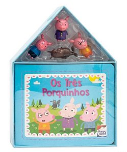 Livro-Casinha de Contos: Os Três Porquinhos