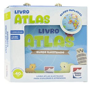 Livro Atlas-Globo Ilustrado