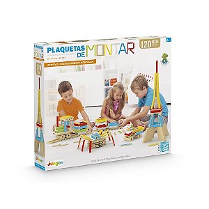 Plaquetas para Montar - 120 Peças