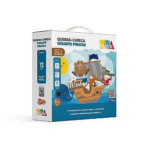 Quebra-cabeça Gigante Piratas
