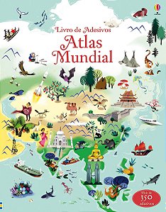 Atlas Mundial - Livro de Adesivos