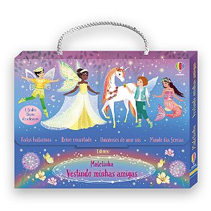 Maletinha Vestindo Minhas Amigas Azul