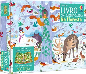 Na Floresta - Livro com Quebra-Cabeça