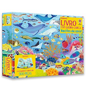 Recife de Coral - Livro com Quebra-Cabeça