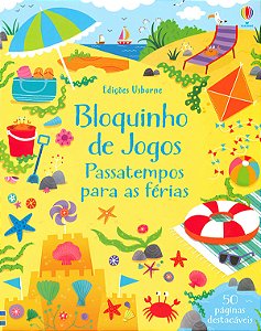 Bloquinho de Jogos Passatempos para as Férias