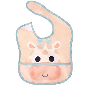 Babador com Bolso Buba Zoo Girafa