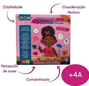 Art Kits Tela Pinta Princesa 25x25 cm