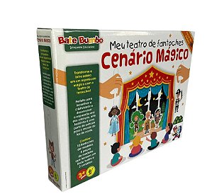 Meu Teatro de Fantoches Cenário Mágico
