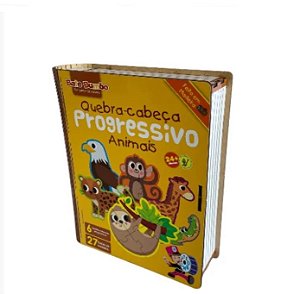 Quebra Cabeça Progressivo Animais