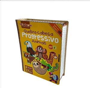 Quebra Cabeça Progressivo Animais