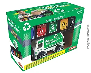 Caminhão de Madeira Vamos Reciclar