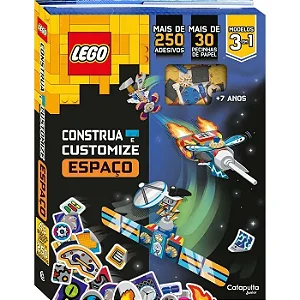 Lego Books Construa e Customize Espaço