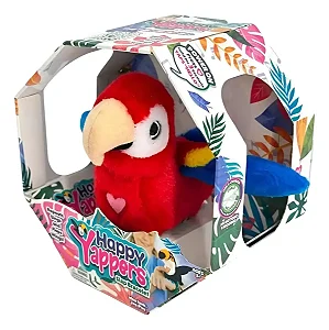 Happy Yappers Papagaio Vermelho
