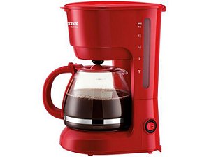 Cafeteira Lenoxx Easy 19 Xícaras Vermelha Pca-019