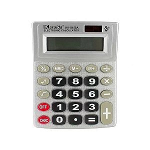 Calculadora De Mesa Comercial Escritório Display 8 Digitos