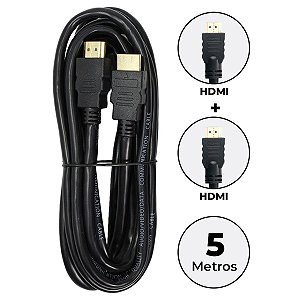 Cabo Hdmi 4k 5mts Importado Hd Premium Tv Dvd PS3 PS4 XB