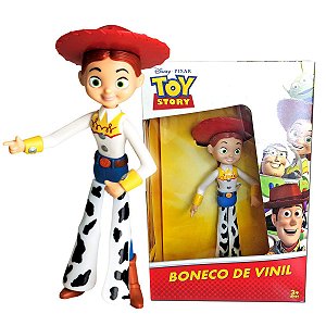 Boneco Jessie Toy Story Disney Vinil Articulado Brinquedo
