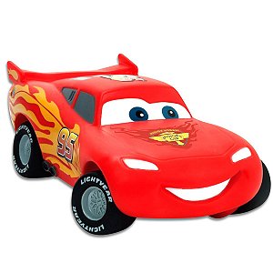 Carrinho Relâmpago Mcqueen Cars Disney Vinil Lider Brinquedo