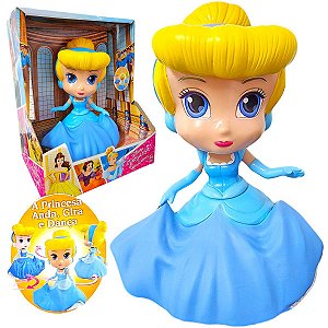 Boneca Cinderela Dançarina Disney Princesa C/movimentos