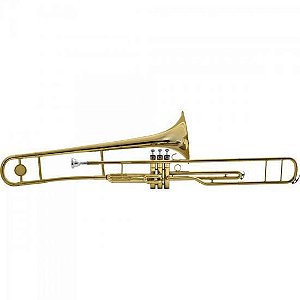 Trombone De Pisto Harmonics Bb Hsl-900l Laqueado