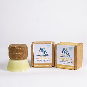 Dupla Reconstrutora -  crespos/cacheados, secos ou com química
