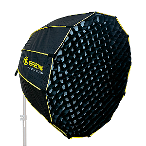 Softbox Octabox 90cm Encaixe Bowens c/ Suporte para Flash Speedlight Greika