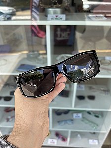 SOLAR Masculino preto com detalhes laranja