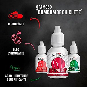 OLEO LUBRIFICANTE INTIMO STIMULUS 15ML HOT FLOWERS