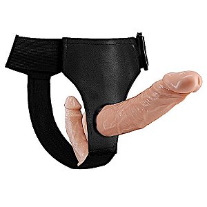 cinta peniana dupla strap on ultra passionate baile