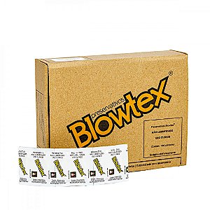 Preservativo Blowtex não lubrificado caixa com 144un