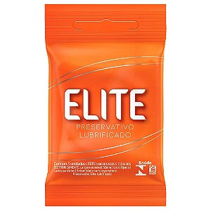Preservativo Blowtex Camisinha Elite Lubrificado c/3