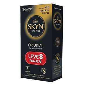Preservativo Camisinha Blowtex Skin Original sem latex