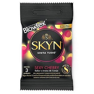 Preservativo Camisinha Blowtex Skin cherry Cereja